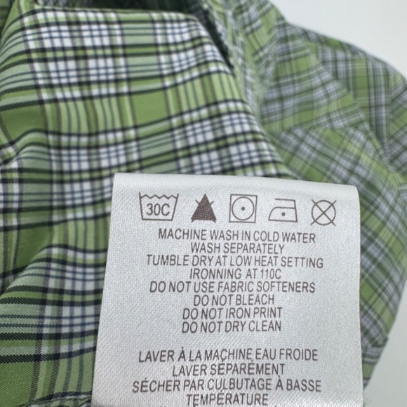 Lole Skort Women 8 Green Plaid Pleated Stretch Tennis Preppy Golf Quick Dry - Picture 11 of 15